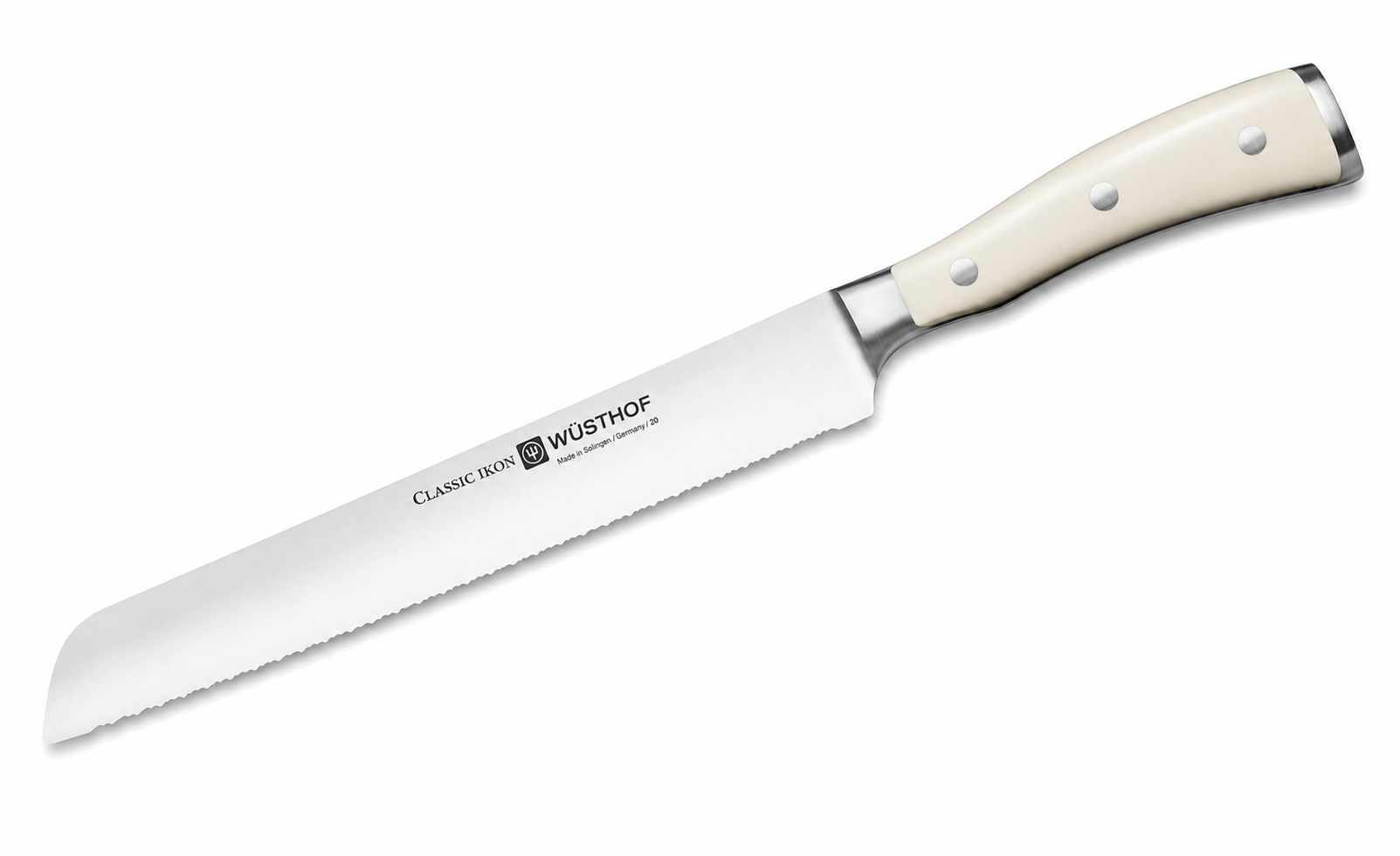 CLASSIC IKON CREME Nóż do chleba 23 cm