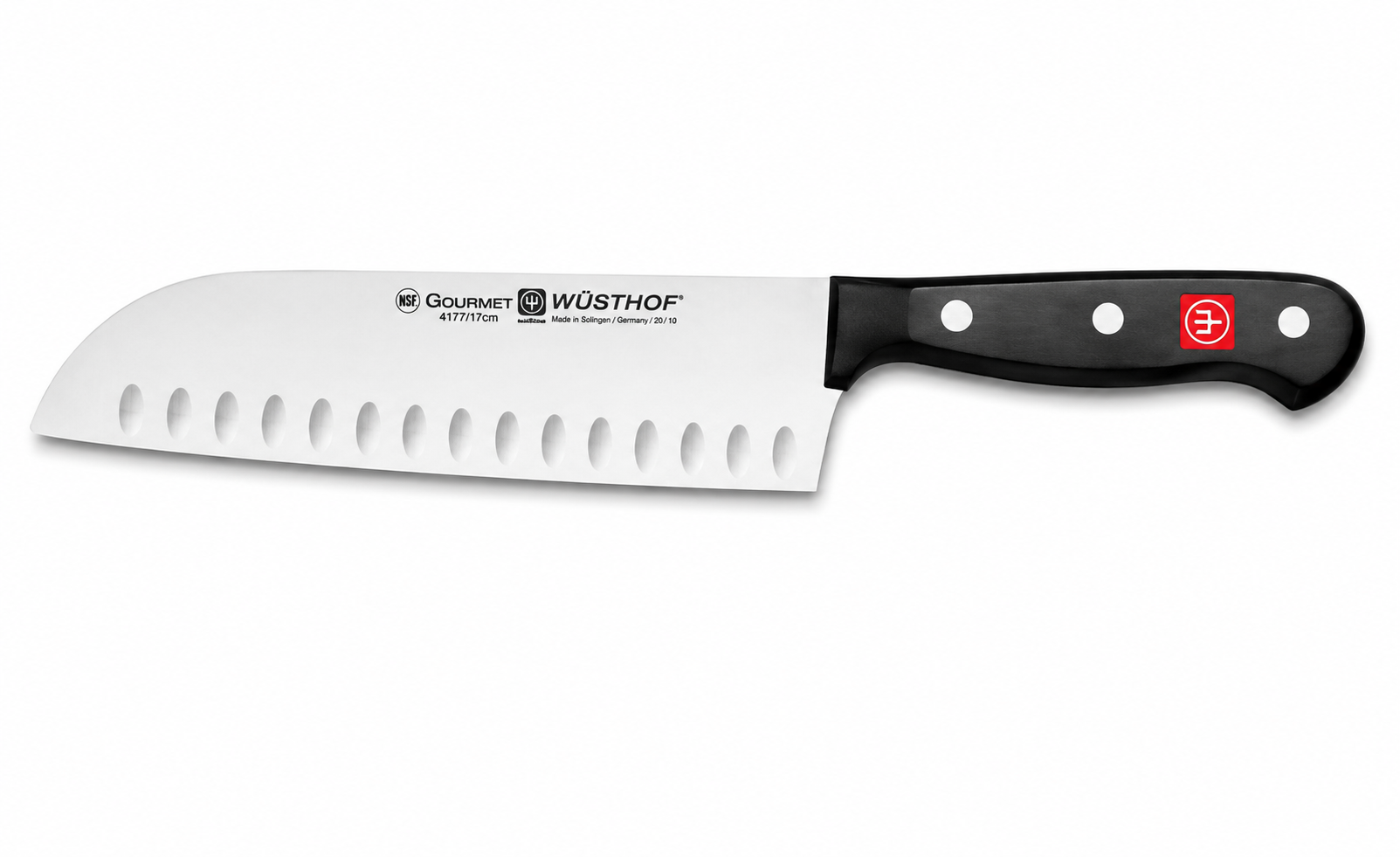 GOURMET Nóż Santoku 17 cm