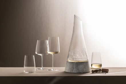 Dekanter z kamienną podstawą 750 ml Handmade Symbiosis