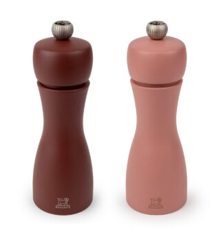 TAHITI DUO Earth  Zestaw do soli i pieprzu 15 cm