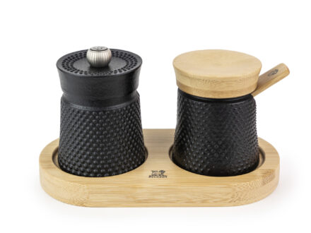 BALI CAST IRON Zestaw młynków + podstawka