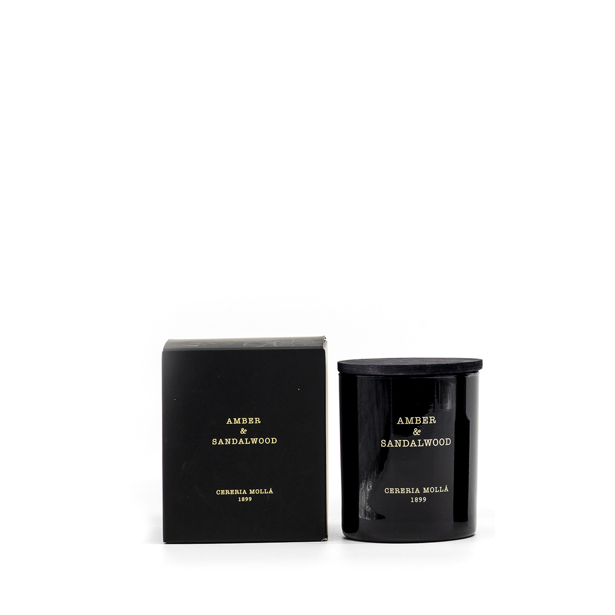 Świeca zapachowa Premium 230 g – Amber and Sandalwood