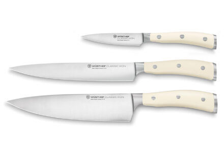 Zestaw 3 noży CLASSIC IKON CREME