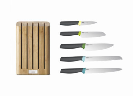 Zestaw blok Bamboo z 5 nożami Elevate
